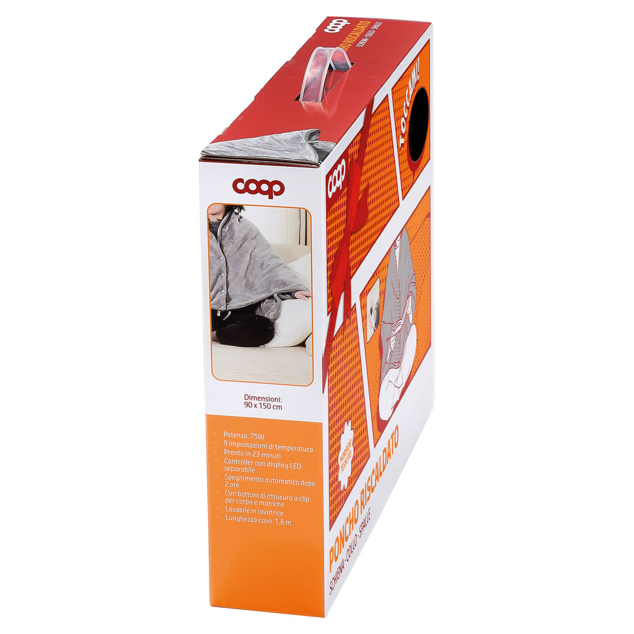 Mantella riscaldabile TK150X90-1S-030 - 3