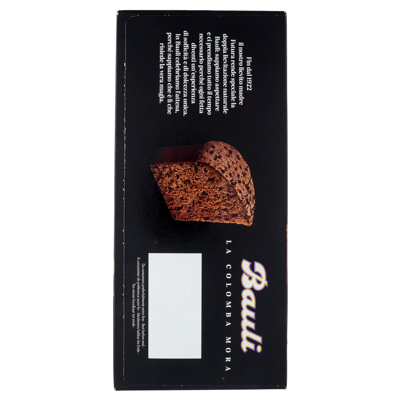 Colomba Mora con cioccolato e glassa al cacao 700 gr - Immagine 31