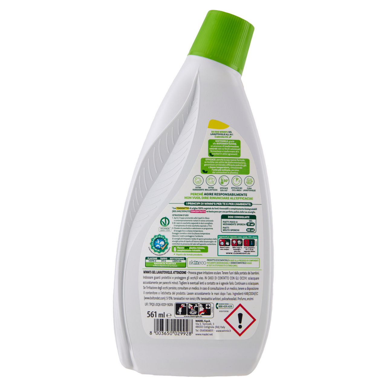 Detersivo lavastoviglie in gel all in 1 limone 33 lavaggi - Immagine 31