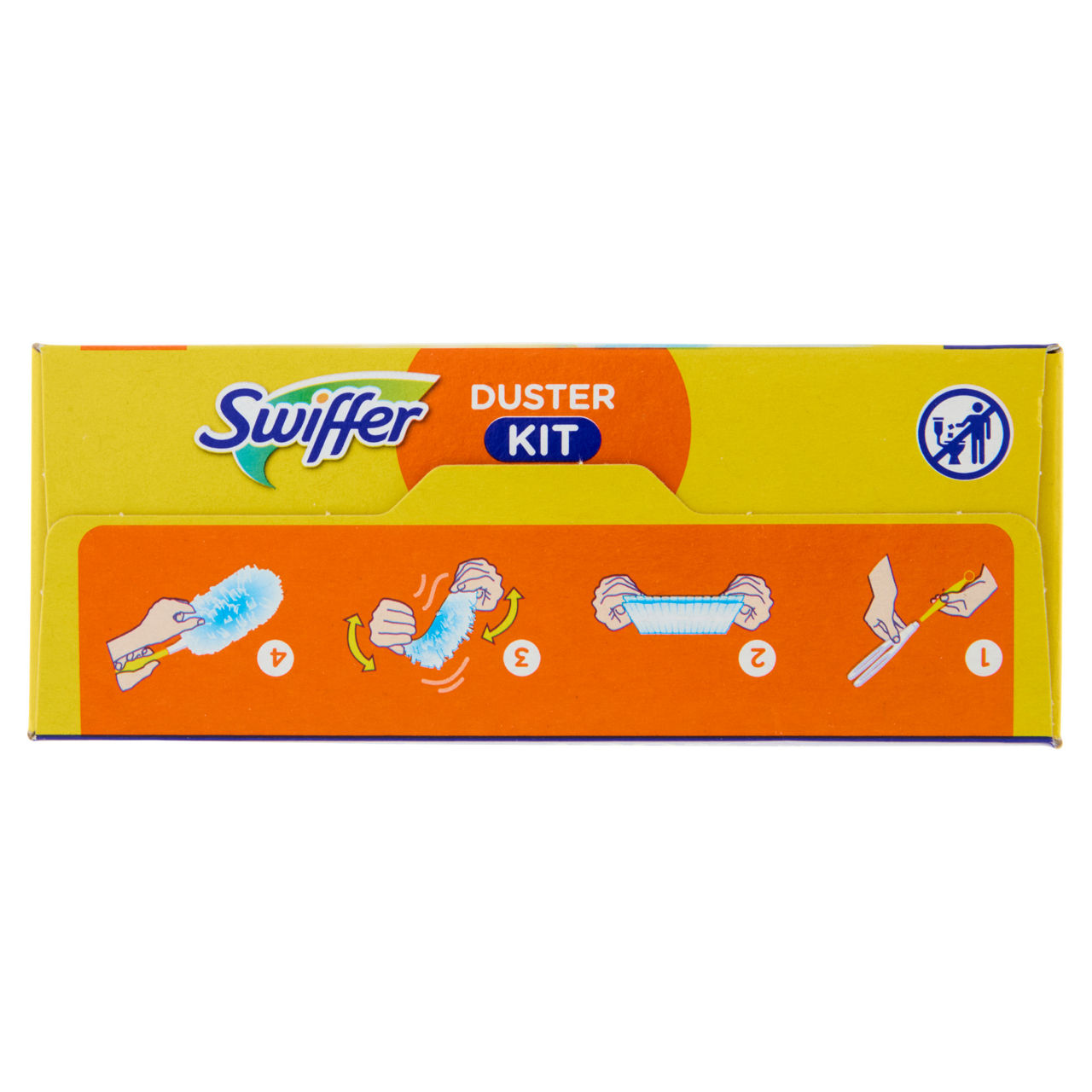 Duster Kit piumini cattura polvere con manico e 3 piumini di ricambio 1 pz - Immagine 11