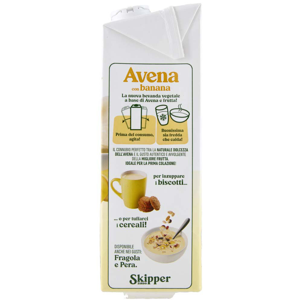 Bevanda vegetale di avena con banana 1 lt - Immagine 31