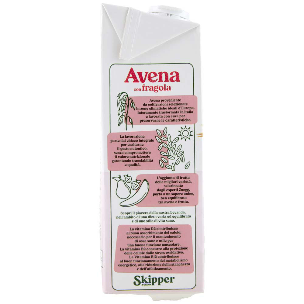 Bevanda vegetale di avena con fragola 1 lt - Immagine 11