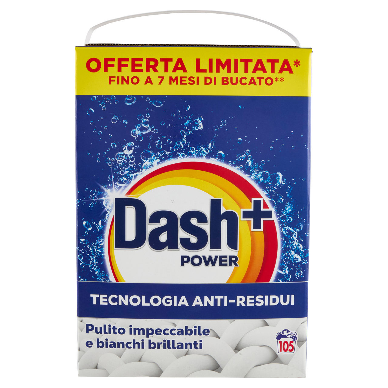 Detersivo lavatrice in polvere tecnologia anti residui 105 lavaggi - Immagine 11