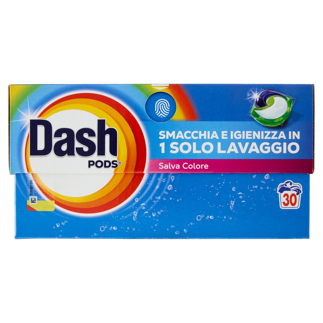 Detersivo lavatrice in pods salva colore 30 lavaggi - Immagine 01