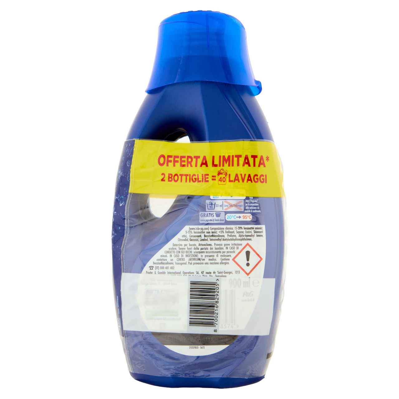 Detersivo lavatrice liquido extra smacchiante 2 pz x 20 lavaggi - Immagine 21