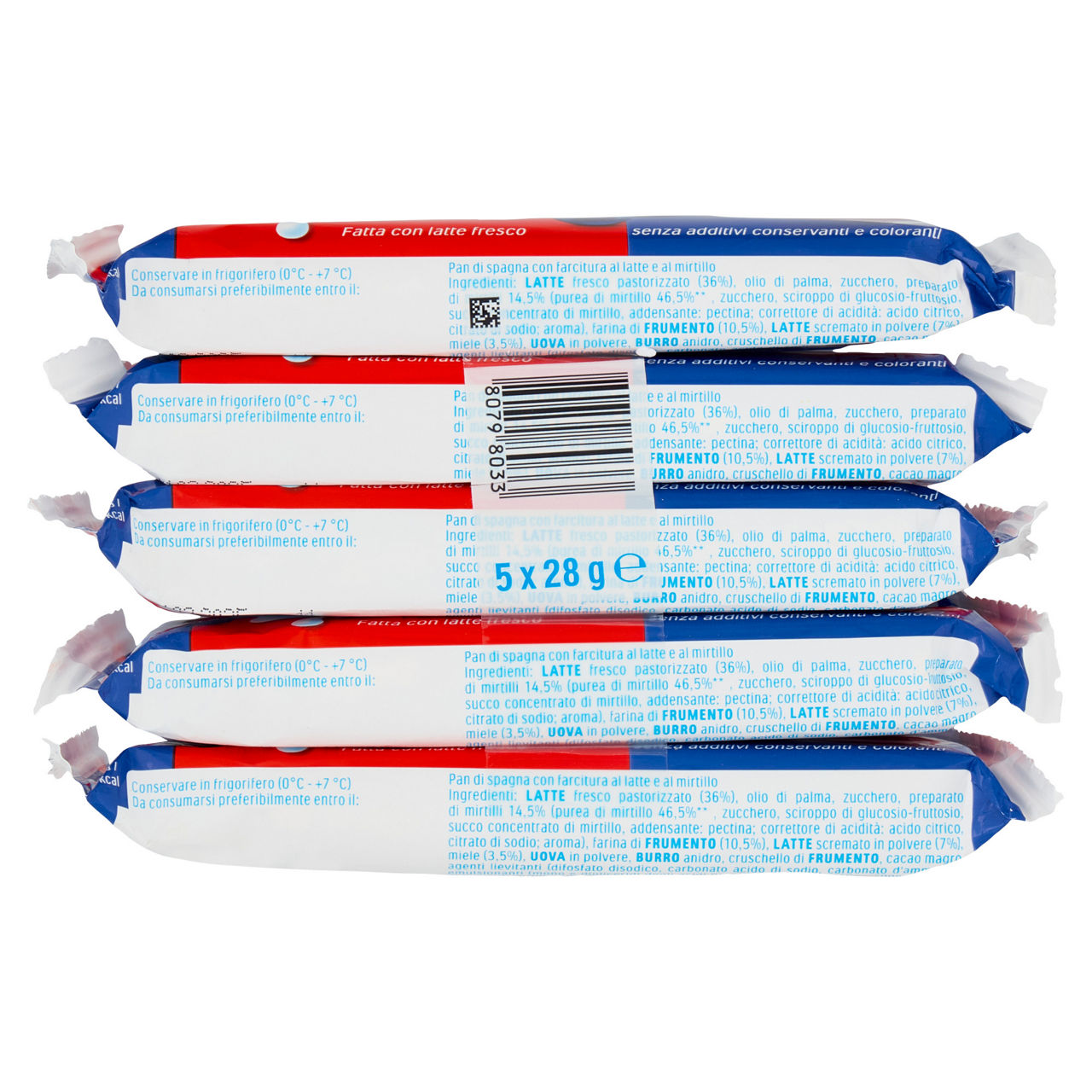 Kinder fetta al latte mirtillo 5 pz 140 gr - Immagine 41