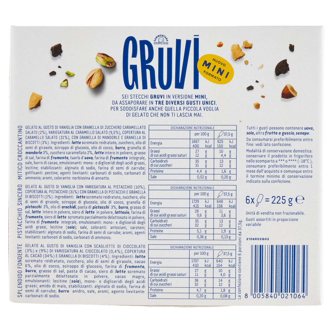 Stecco gelato mini gusti assortiti 225 gr - Immagine 51