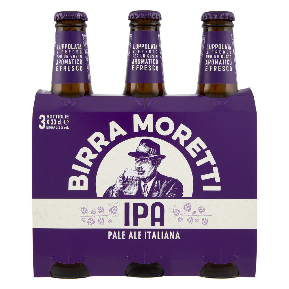 Birra Moretti IPA 3 pz x 330 ml