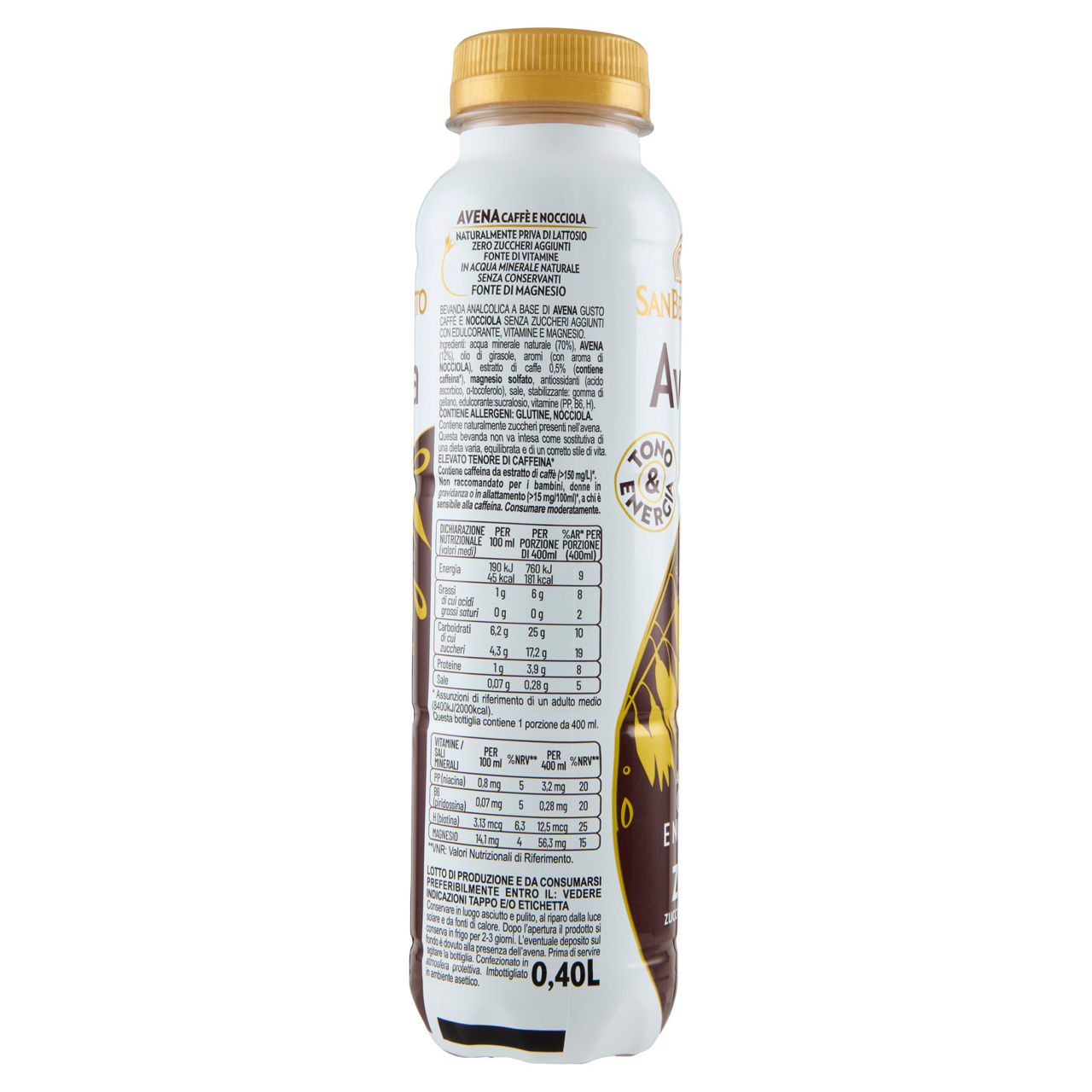 Bevanda di avena gusto caffè e nocciola 400 ml - Immagine 21