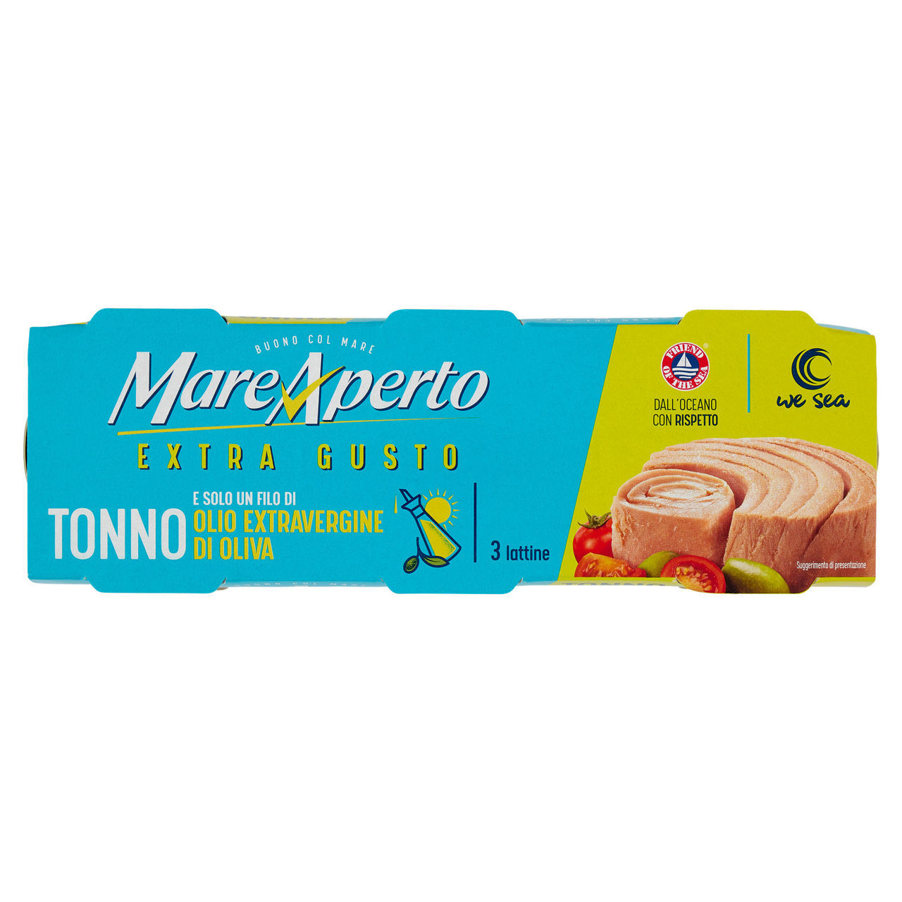 Tonno Extra Gusto in olio extravergine di oliva 3 pz x 60 gr