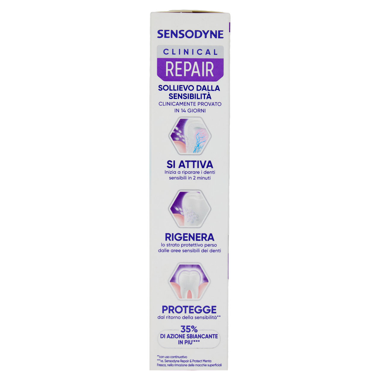 Dentifricio Clinical Repair Active White 75 ml - Immagine 11