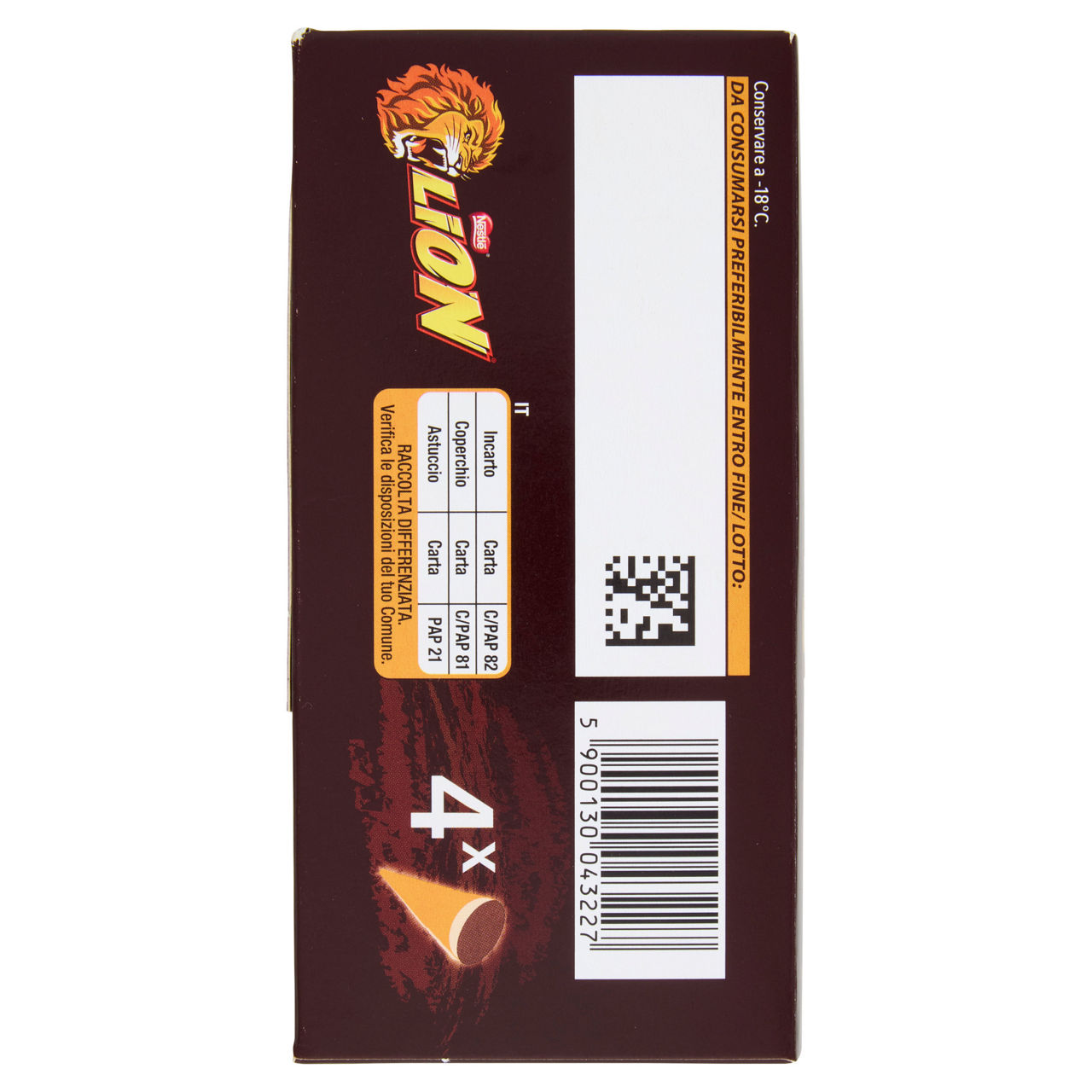 Cono gelato cioccolato e caramello 4 pz 288 gr - Immagine 31