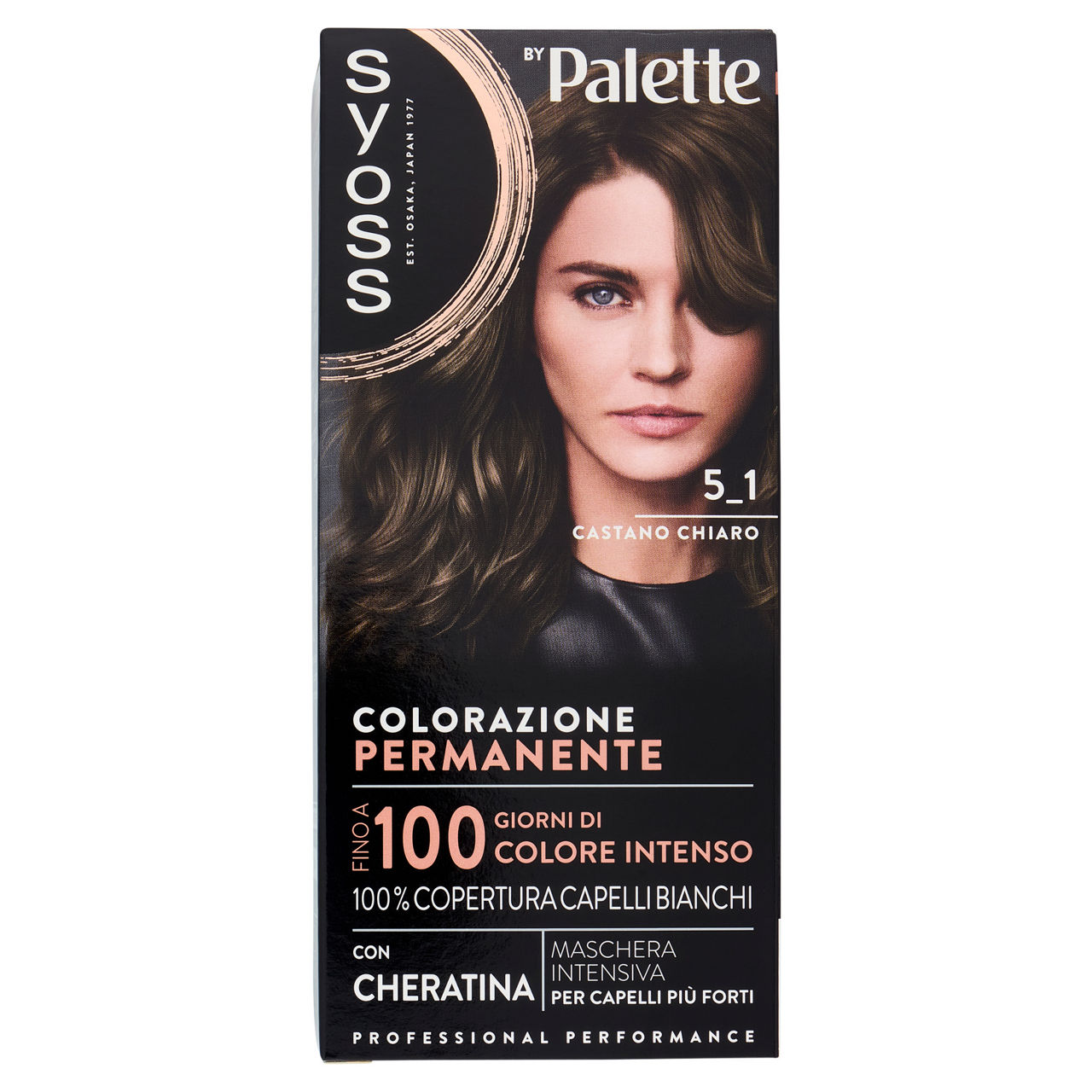 Colorazione permanente capelli 5_1 castano chiaro - Immagine 01