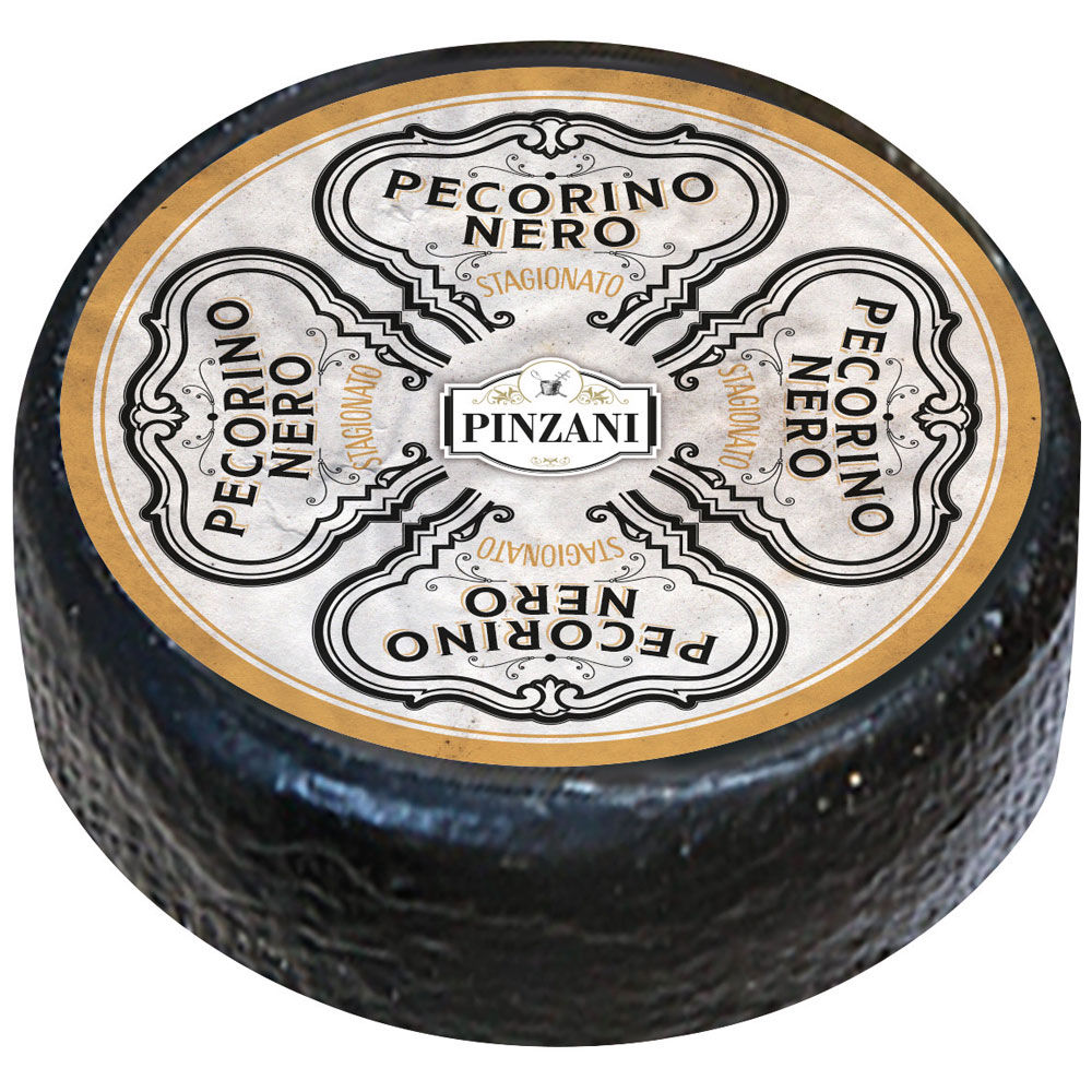 Pecorino Nero stagionato a fette