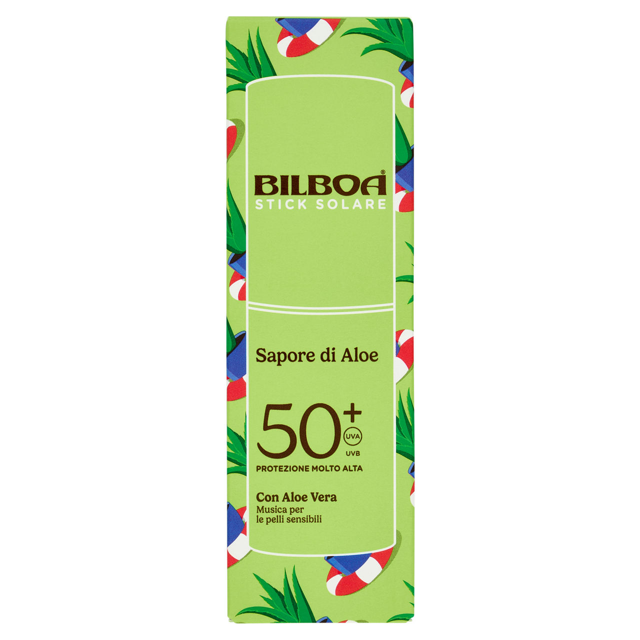 Solare bilboa sapore di aloe stick spf 50+ ml 10 - Immagine 01