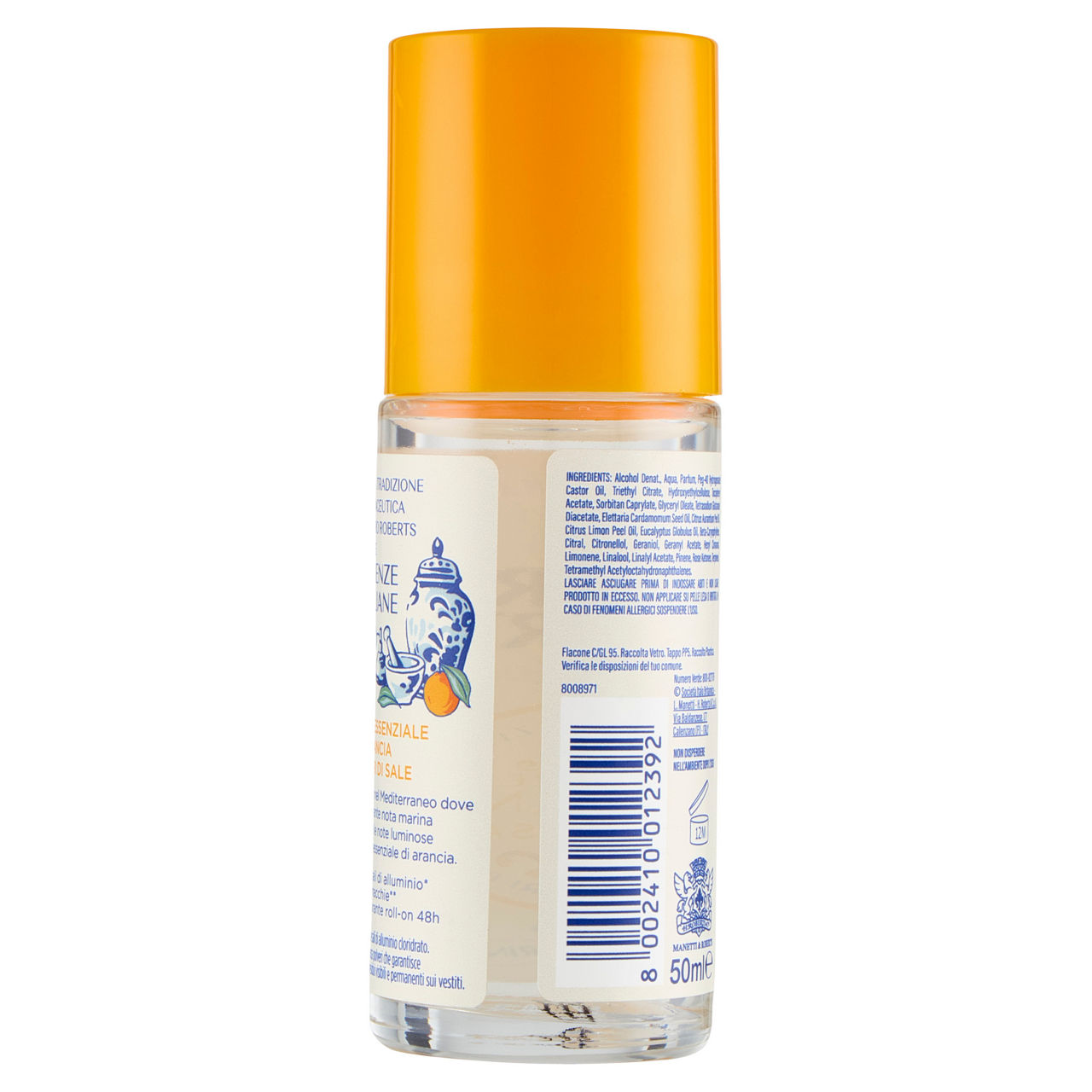Deodorante roll on Siracusa olio essenziale di arancia e fiori di sale 50 ml - Immagine 21