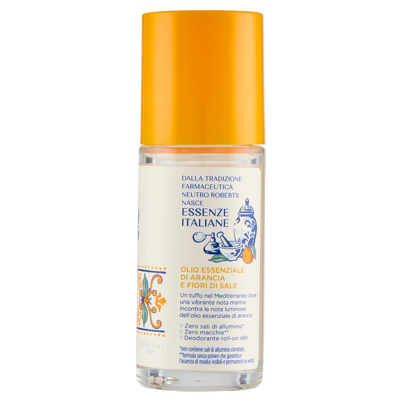 Deodorante roll on Siracusa olio essenziale di arancia e fiori di sale 50 ml - Immagine 51