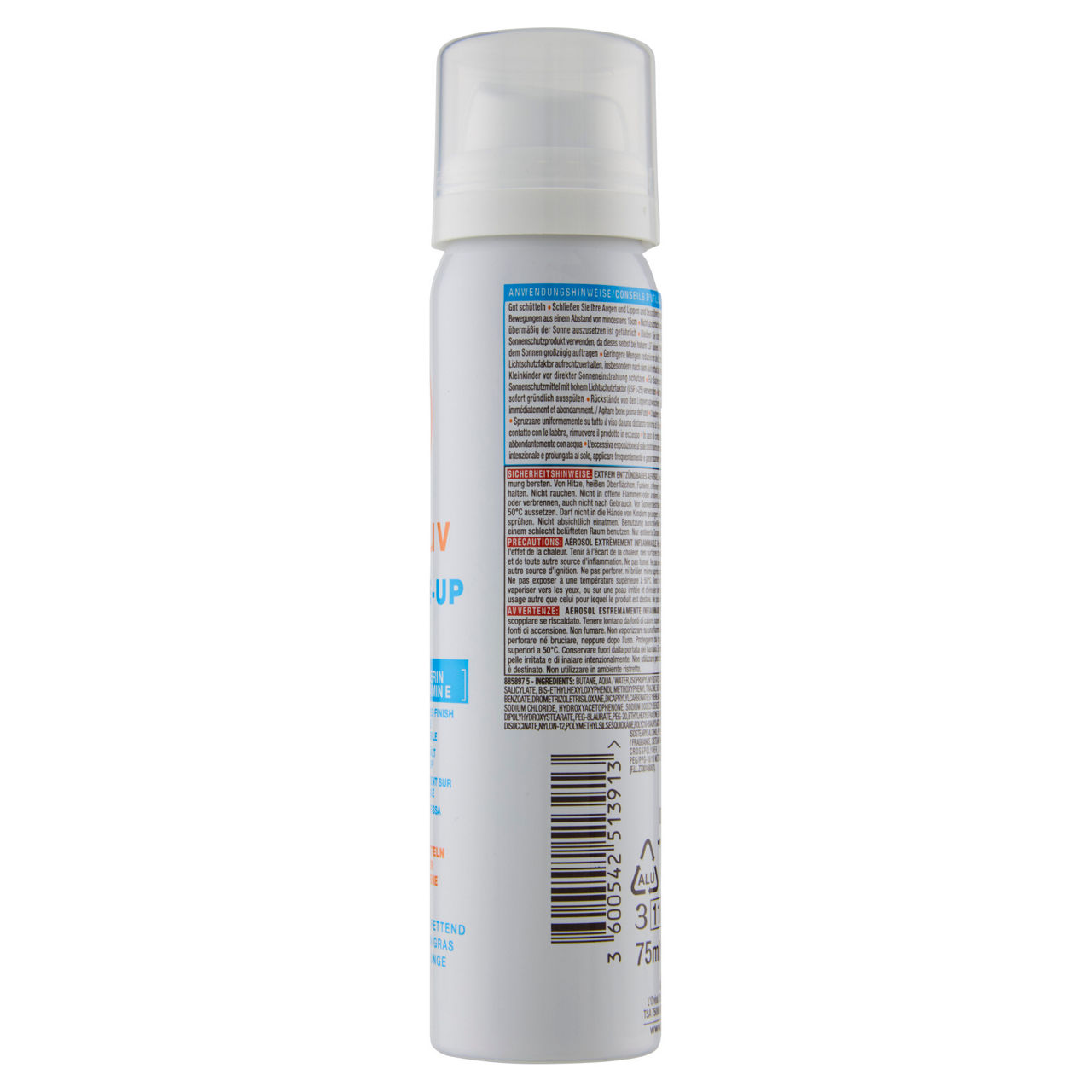Solare viso in spray sopra il trucco Super Uv SPF 50+ ml 75 - Immagine 11