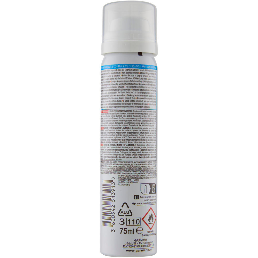 Solare viso in spray sopra il trucco Super Uv SPF 50+ ml 75 - Immagine 21