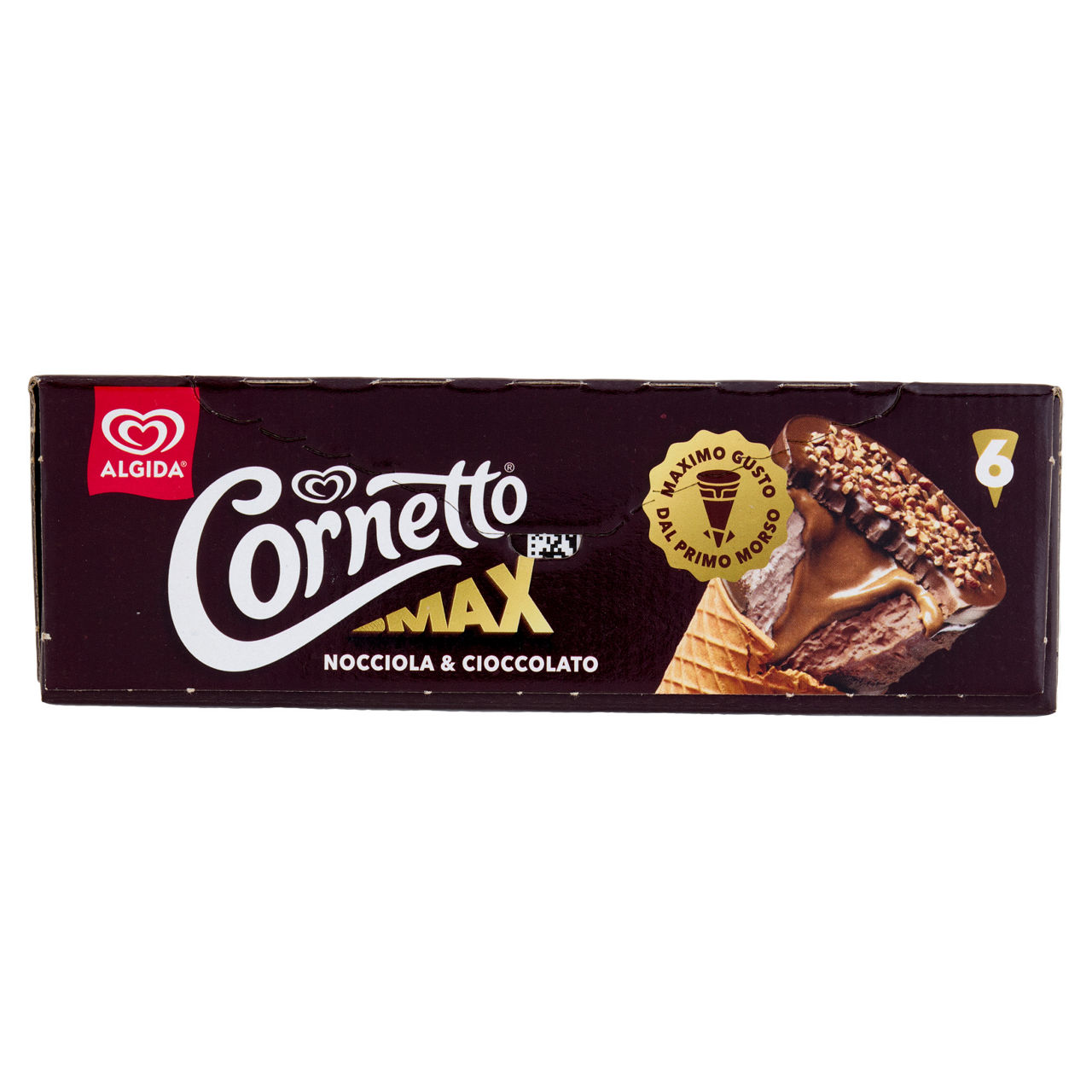 Cornetto gelato max nocciola new algida 6 pz 390 gr - Immagine 51