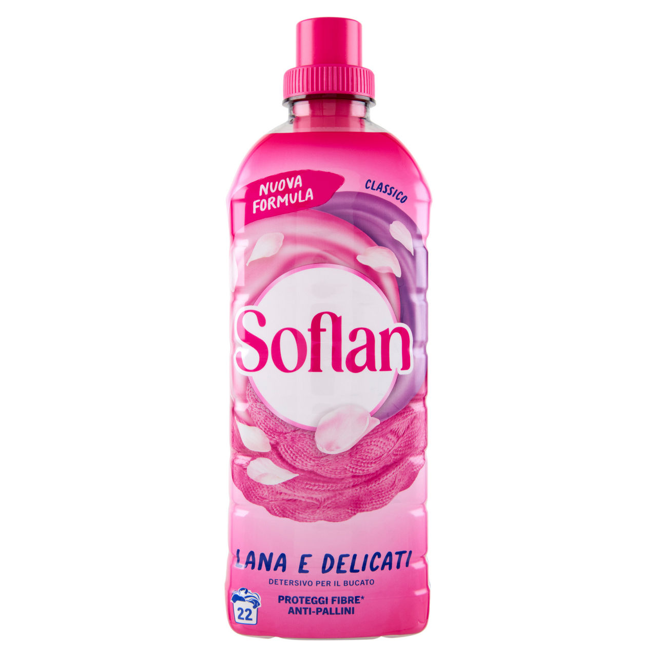 Detersivo lavatrice liquido classico per lana e delicati 22 lavaggi