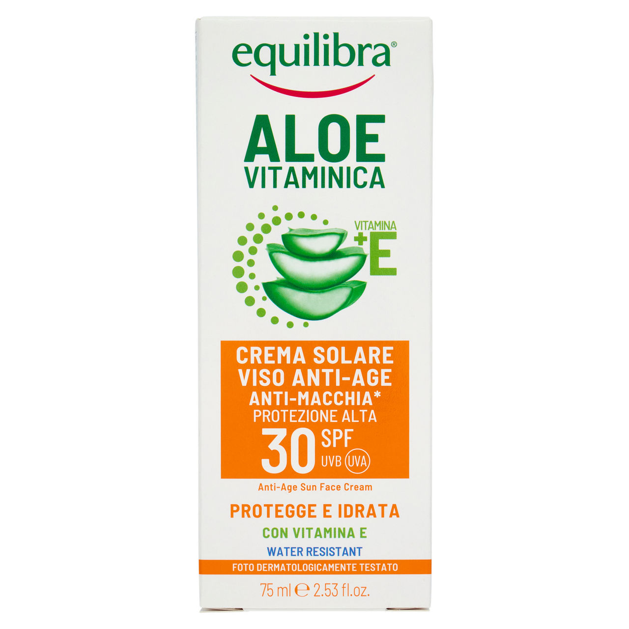 Crema solare viso equilibra spf30 vitaminica ml 75 - Immagine 01