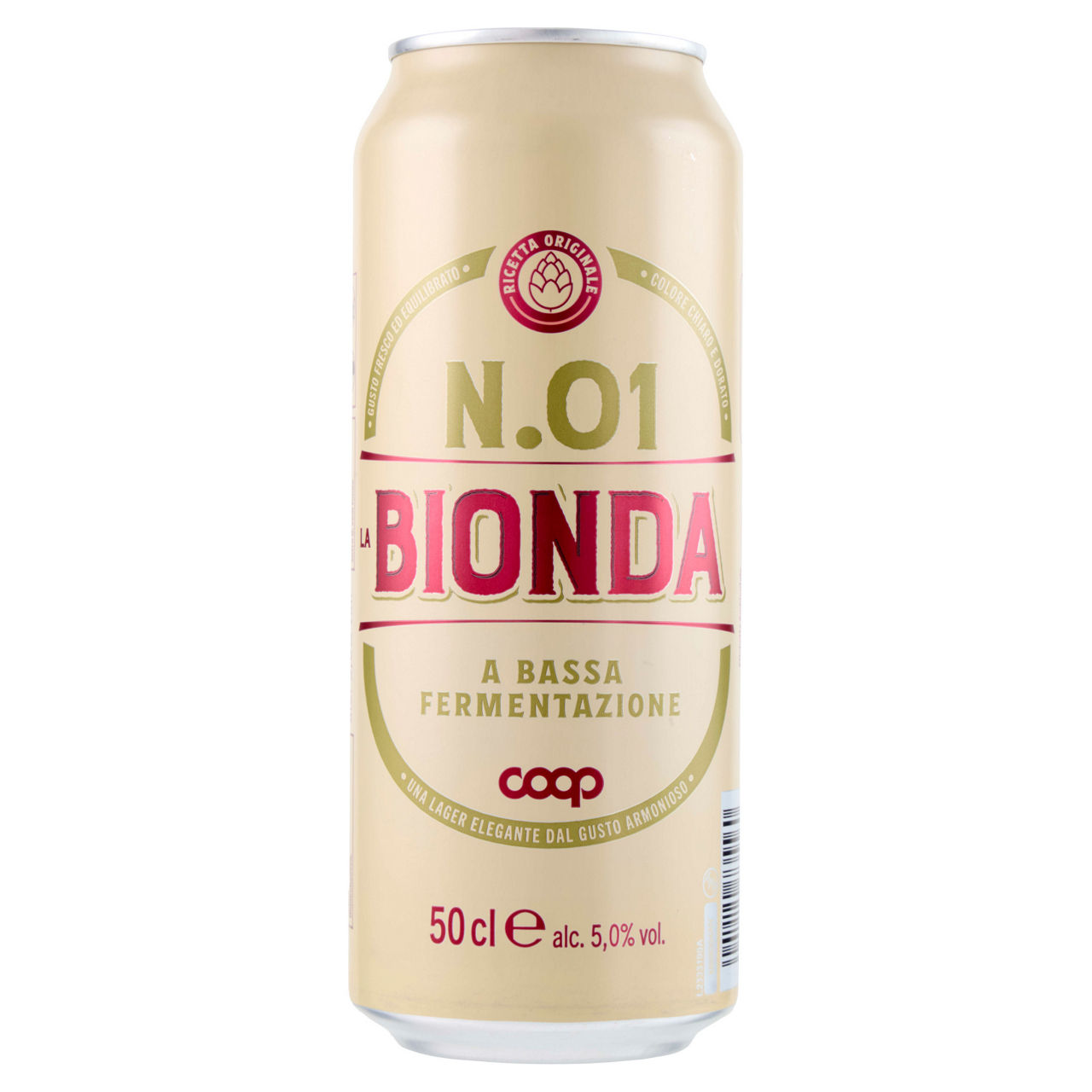 Birra Lager N.01 La Bionda a bassa fermentazione in lattina 500 ml - Immagine 11