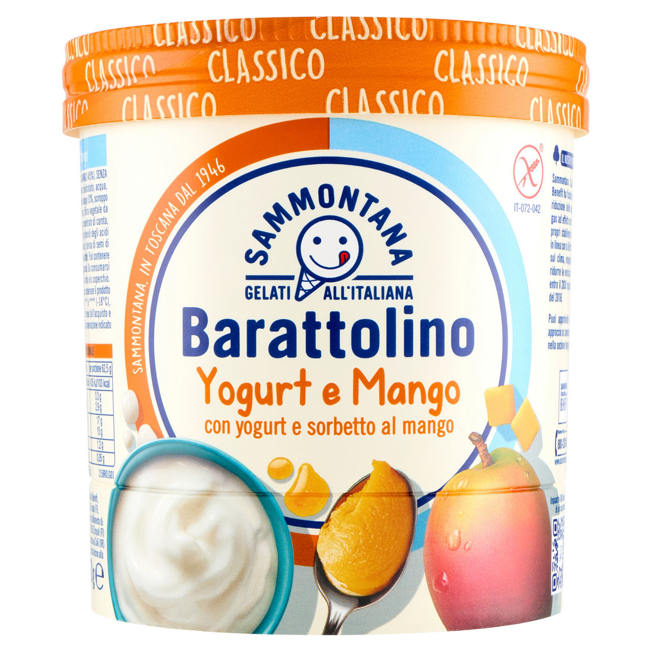 Gelato yogurt e mango 500 gr - Immagine 01