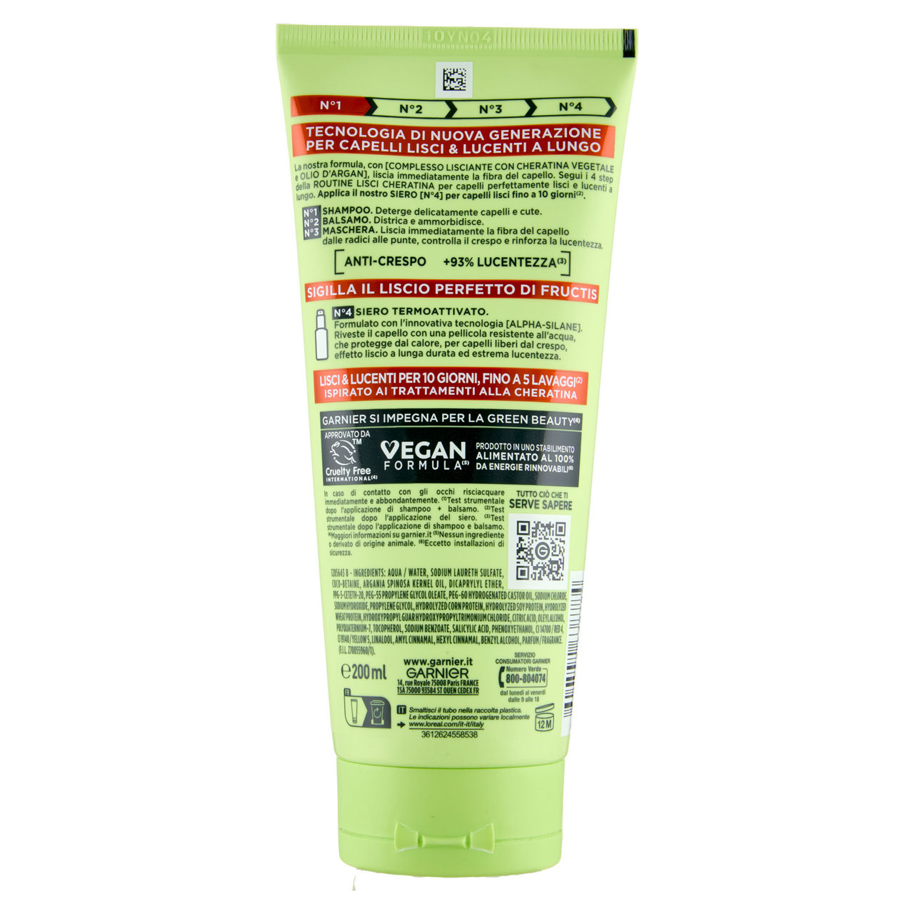 Shampoo lisci cheratina 200 ml - Immagine 11