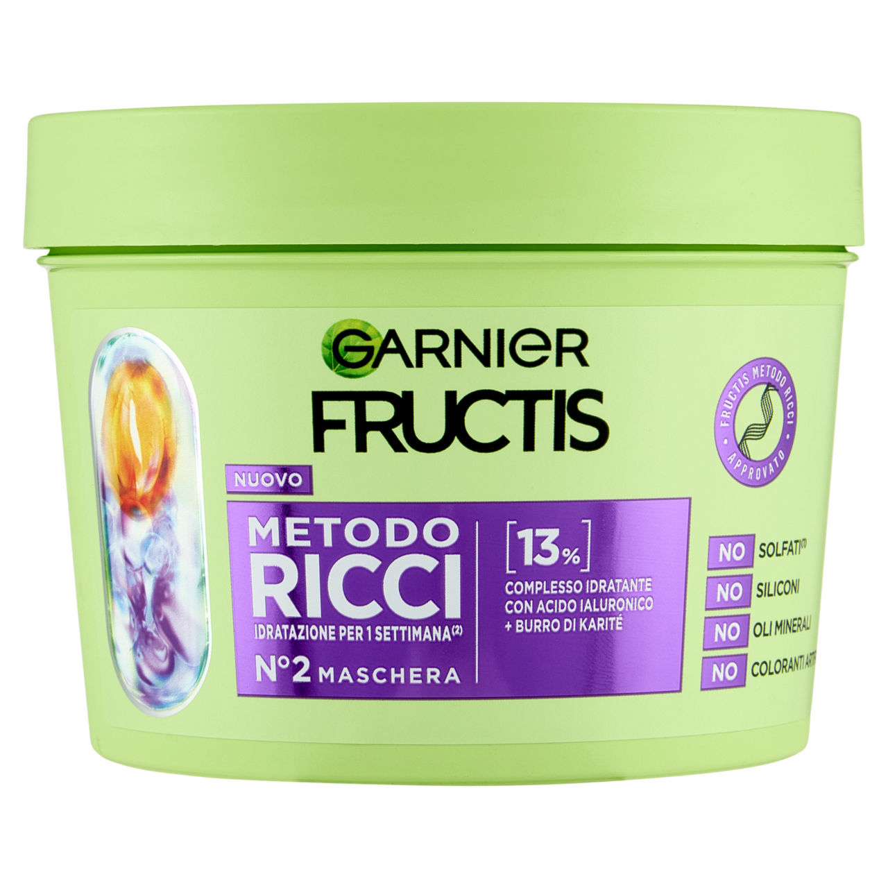 Maschera per capelli metodo ricci 370 ml