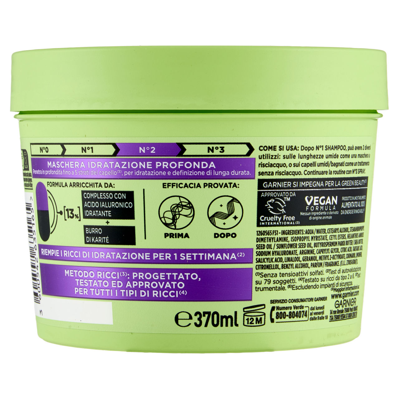 Maschera per capelli metodo ricci 370 ml - Immagine 51