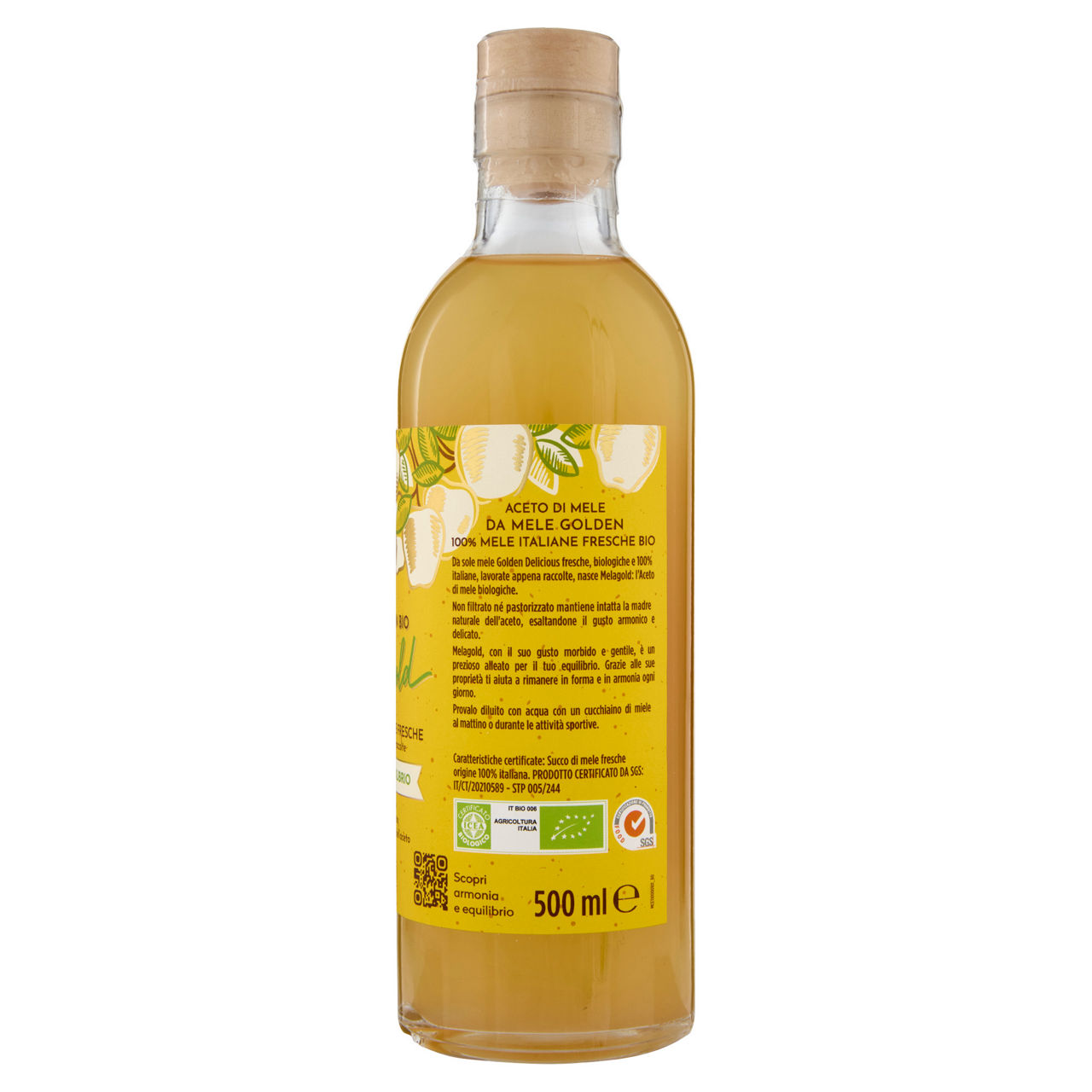 Aceto di mele Golden bio 500 ml - Immagine 21
