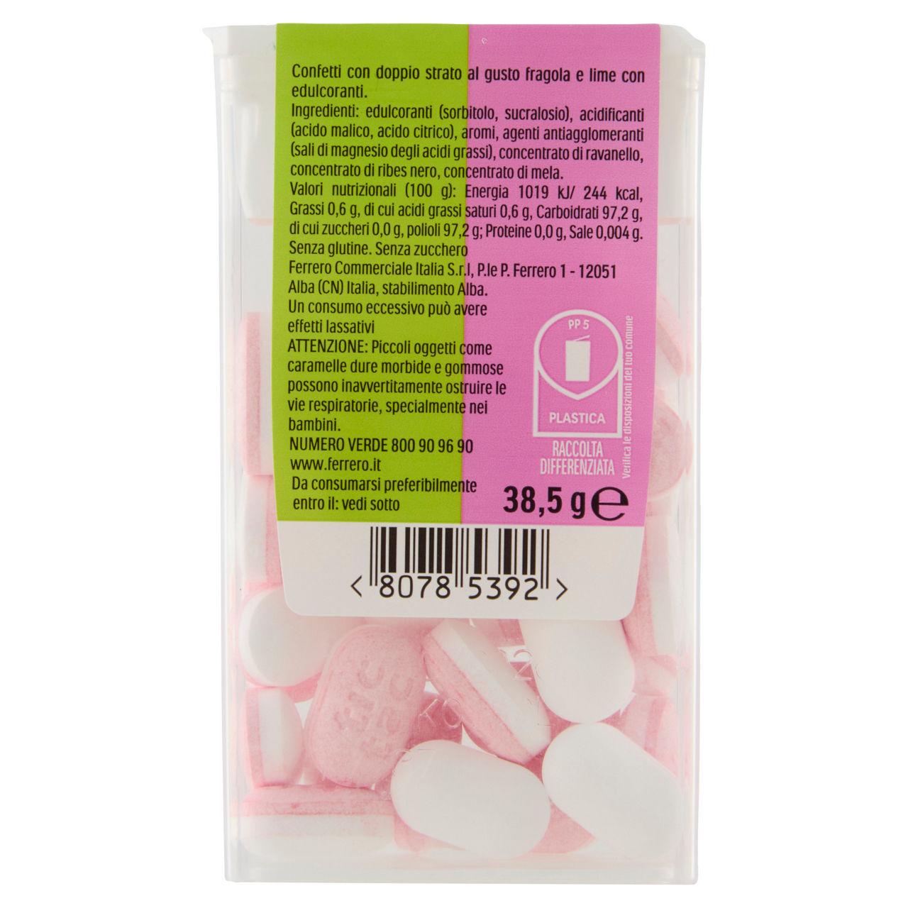 Caramelle Tic Tac Two fragole lime 38,5 gr - Immagine 11