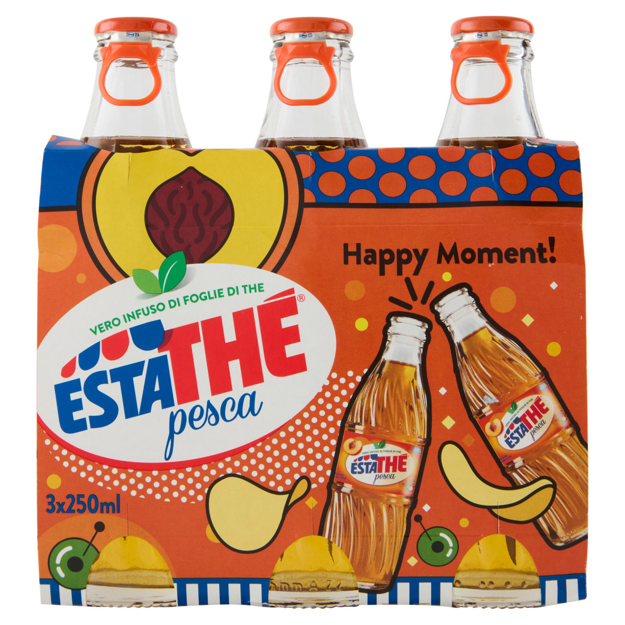 Estatè alla pesca in vetro 3 pz da 250 ml - Immagine 51