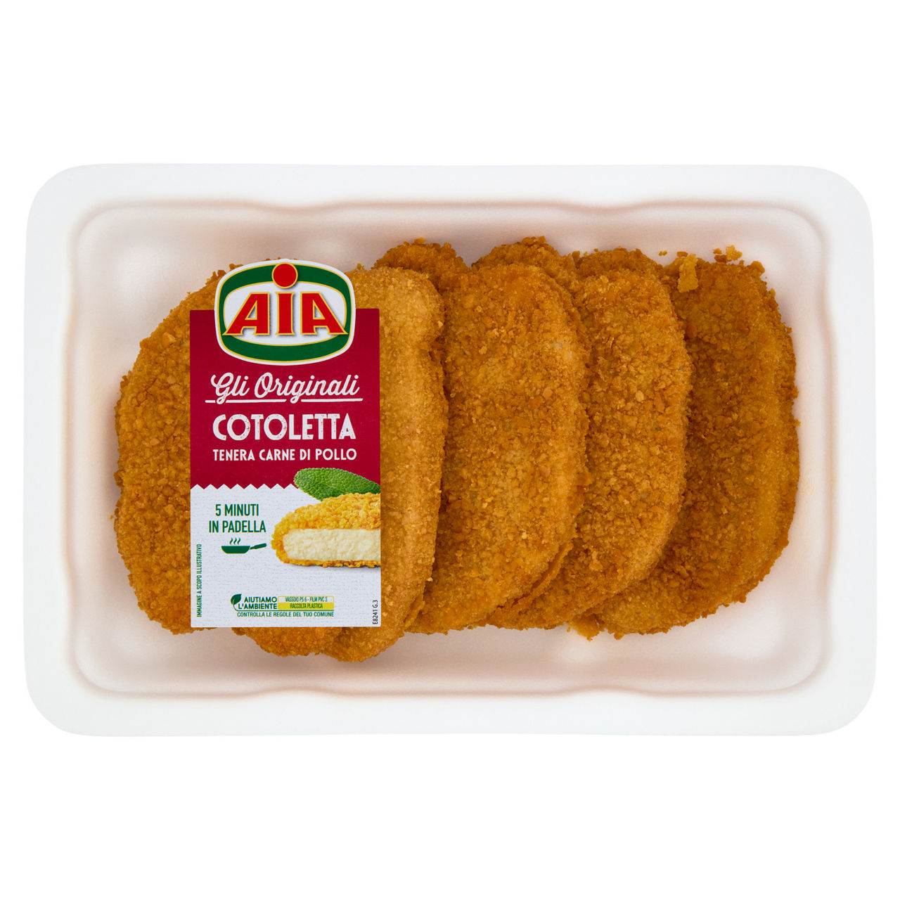 Cotolette di pollo 500 gr