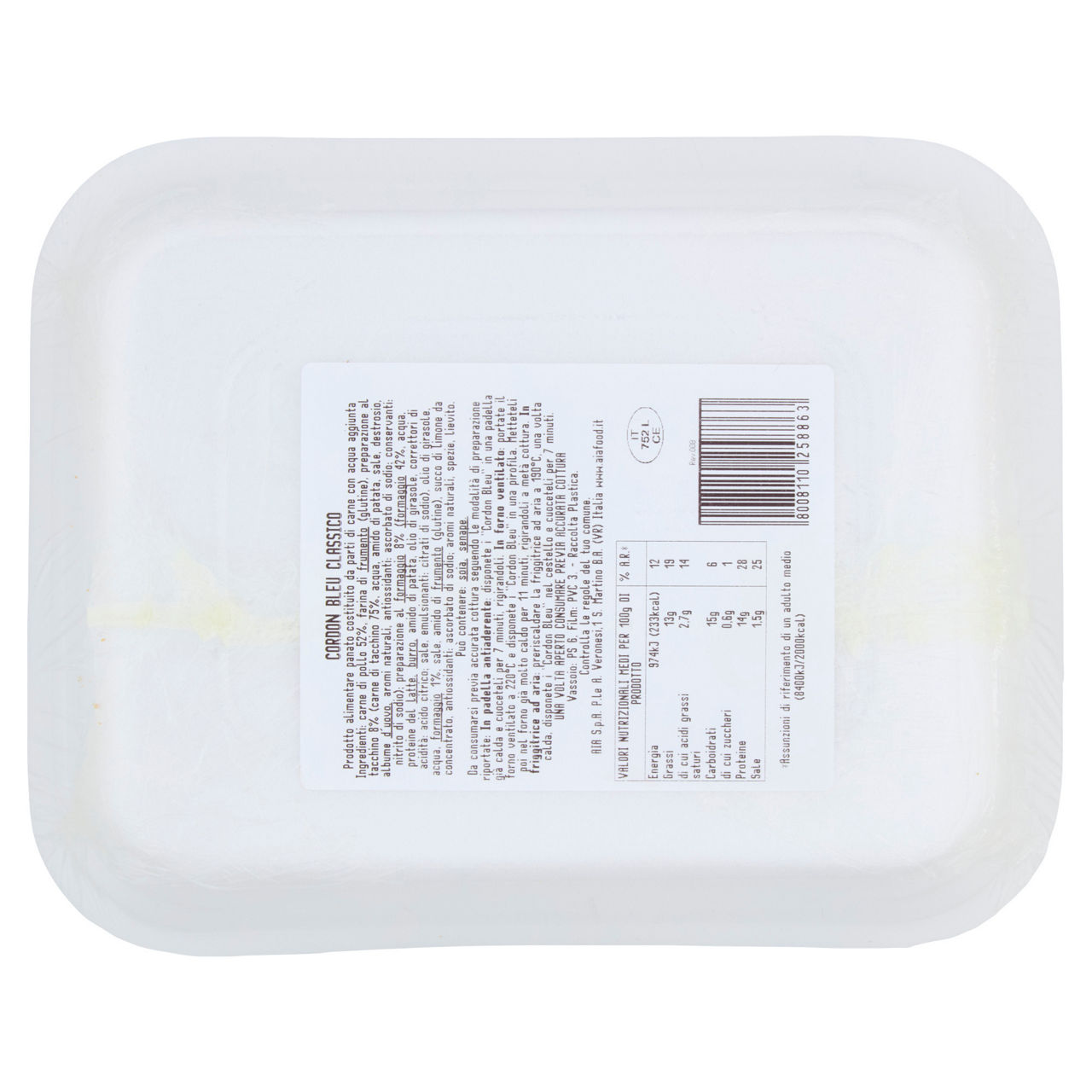 Cordon bleu classico 4 pz 490 gr - Immagine 51