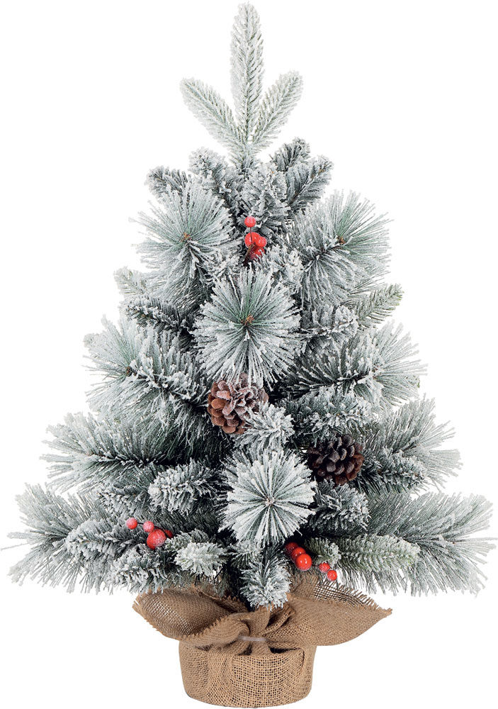 Albero di Natale Alaska con neve 73 rami