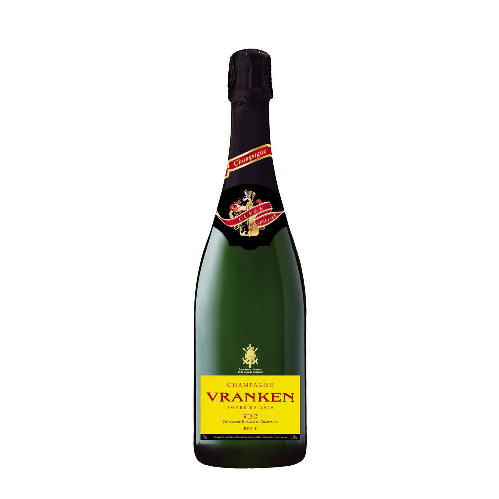 Champagne brut vranken bottiglia ml 750