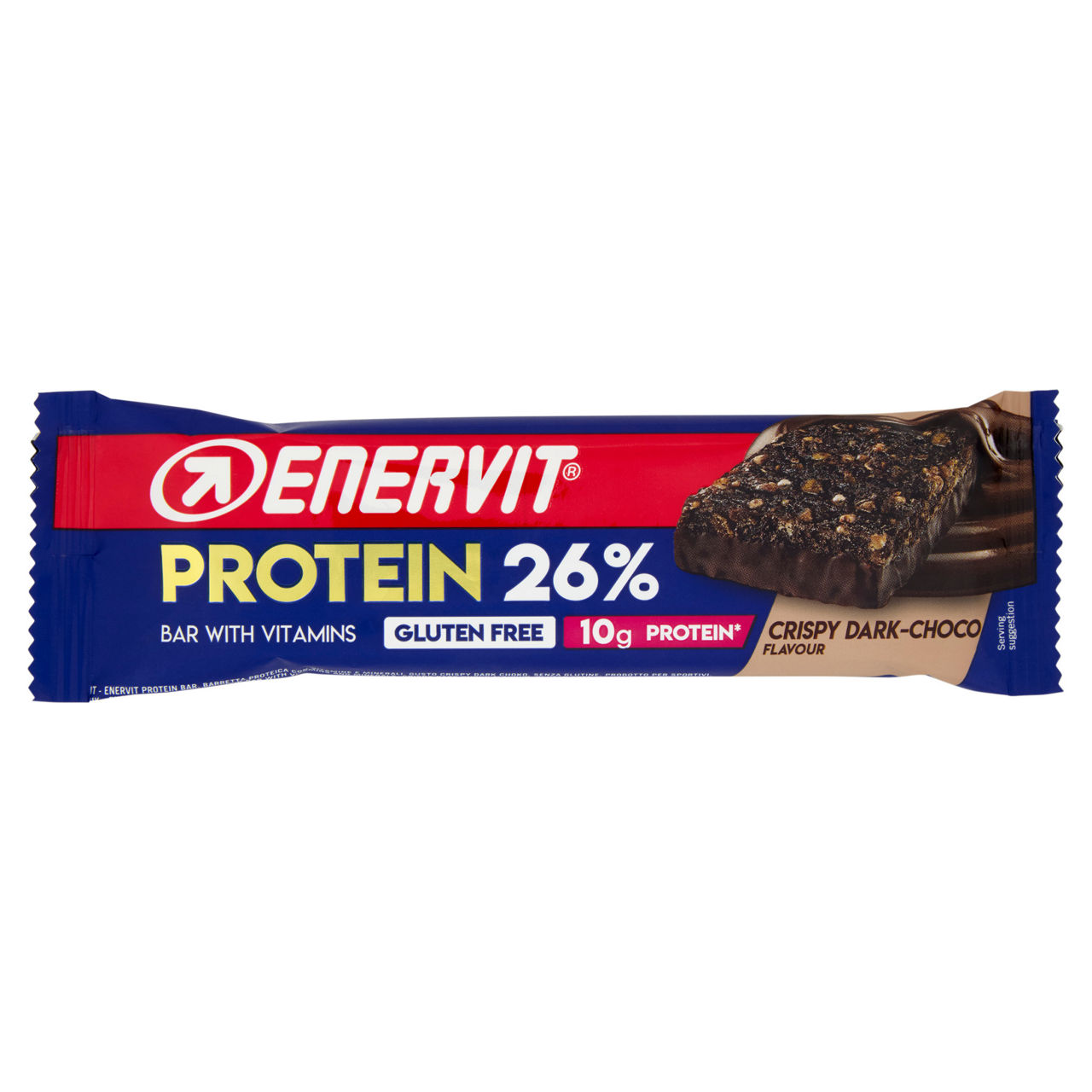 Barretta proteica Protein 26% Crispy Dark Choco 40 gr