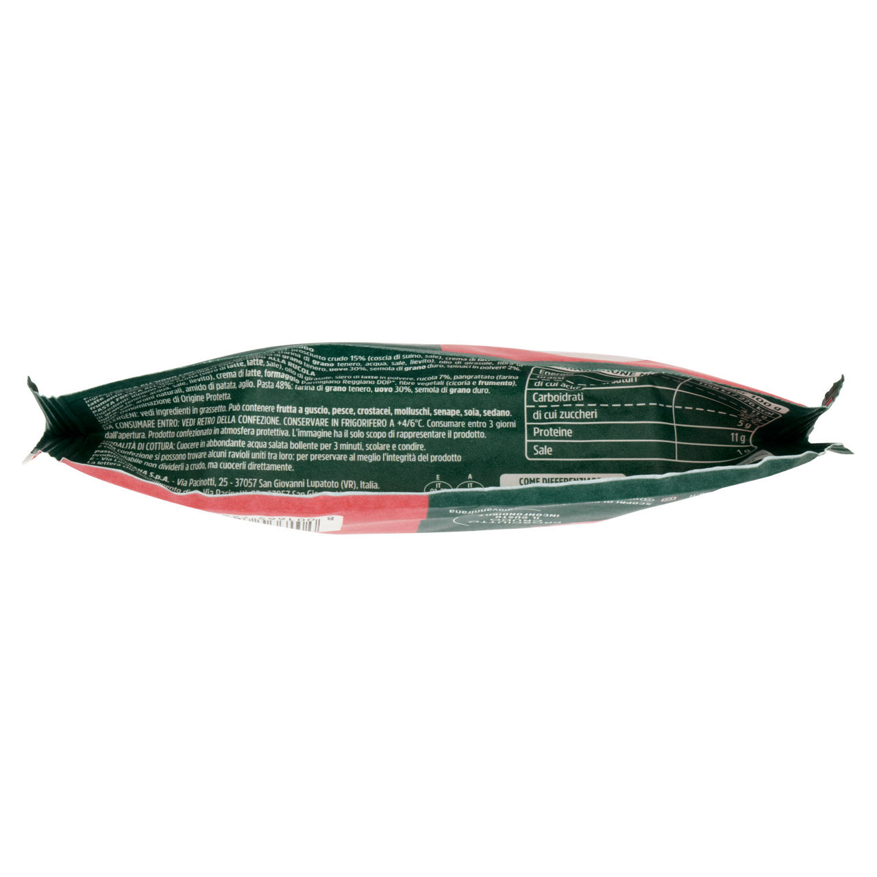 Ravioli prosciutto crudo e rucola 250 gr - Immagine 51