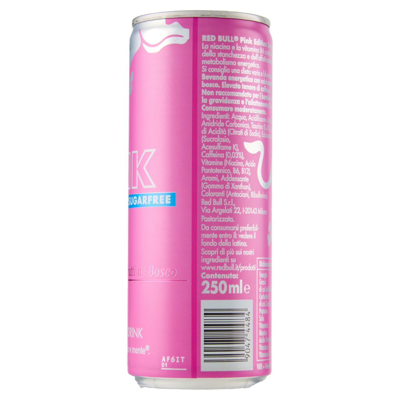 Energy drink red bull pink edition lattina ml 250 - Immagine 11