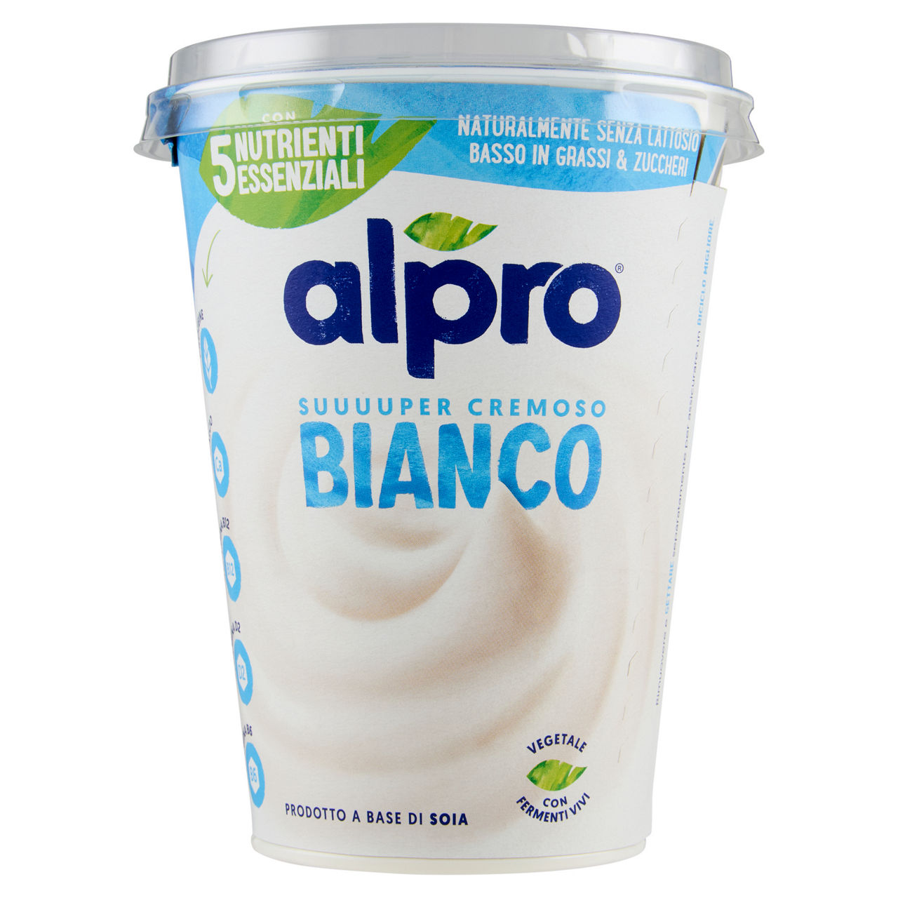 Yogurt vegetale bianco 400 gr
