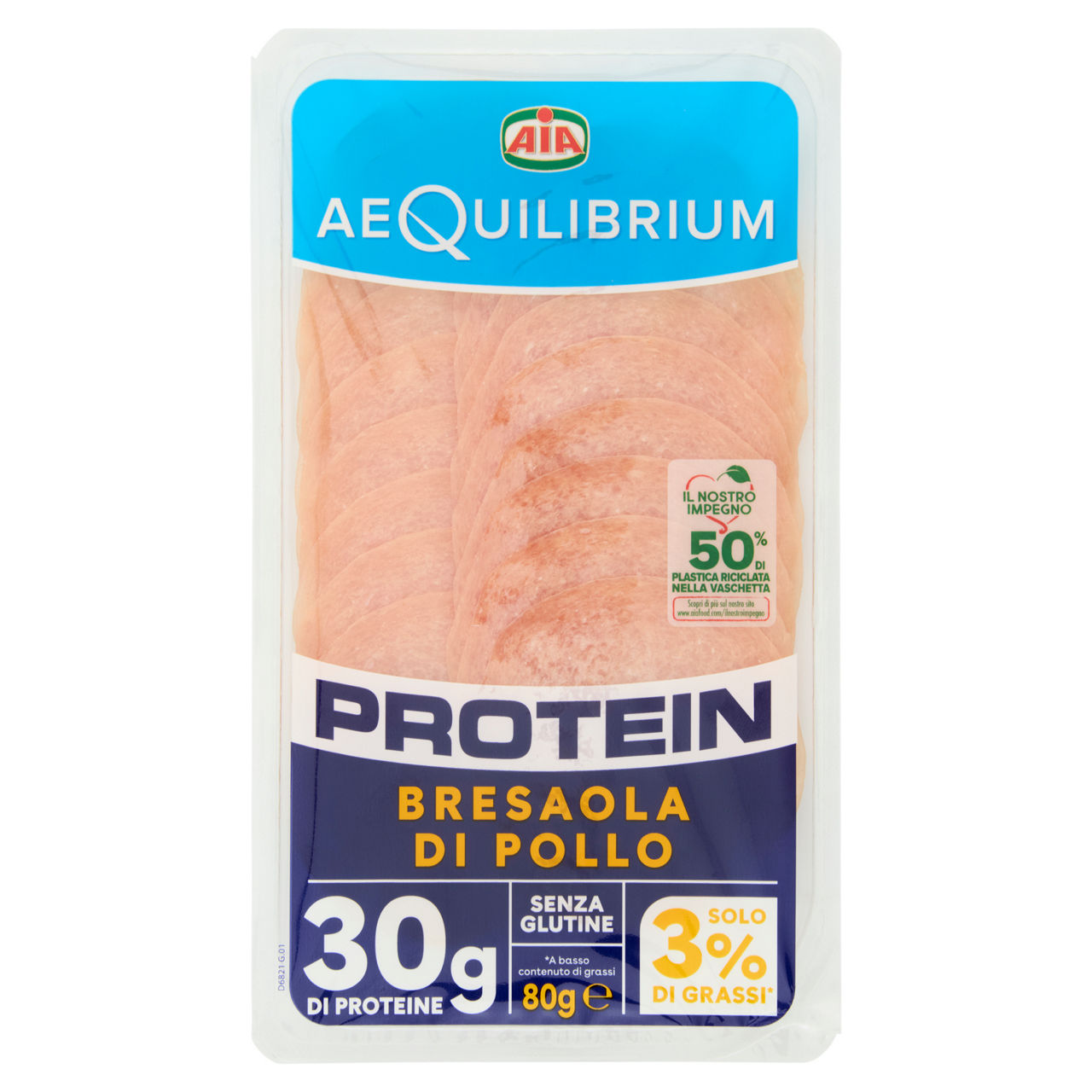 Bresaola di pollo Protein 80 gr