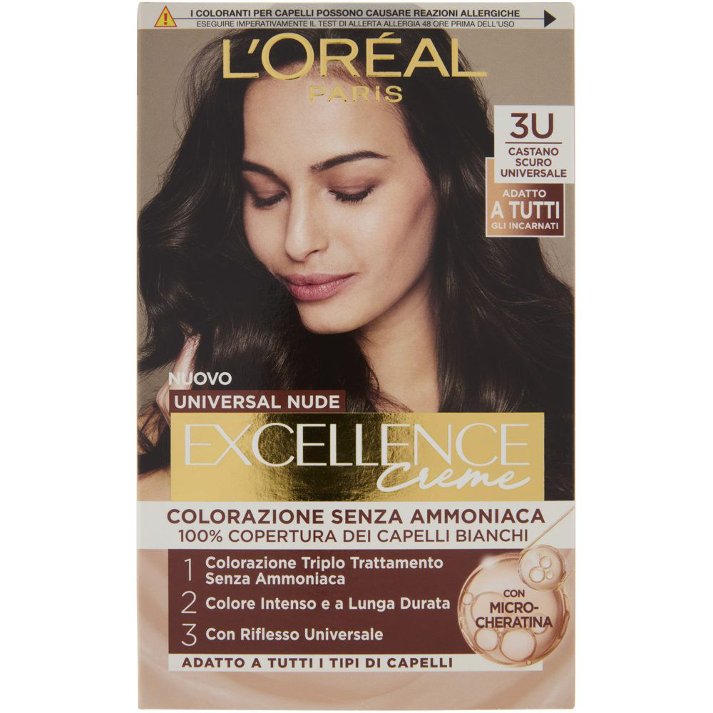 Colorazione per capelli Universal Nude 3 castano scuro