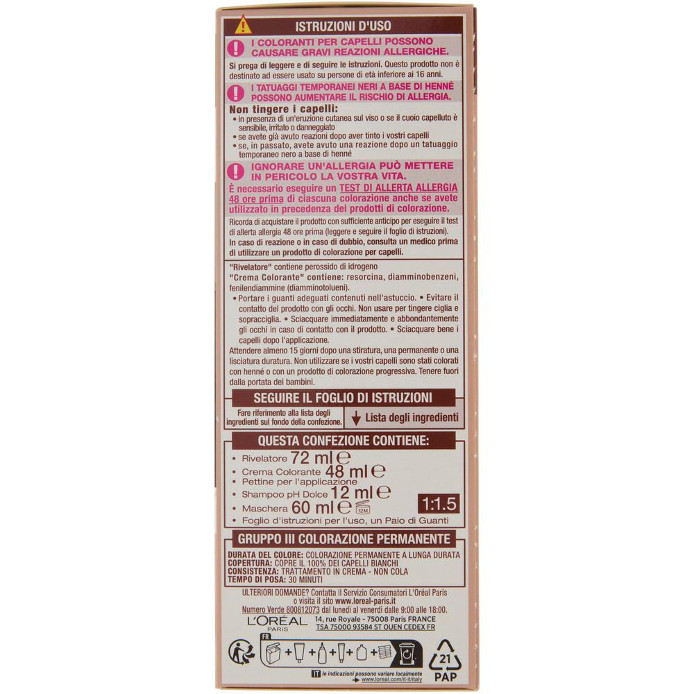 Colorazione per capelli Universal Nude 3 castano scuro - Immagine 31