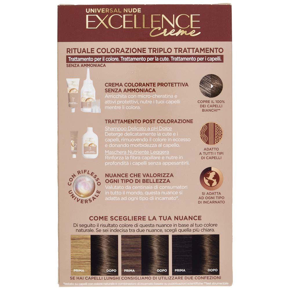 Colorazione per capelli Universal Nude 5 castano chiaro - Immagine 21