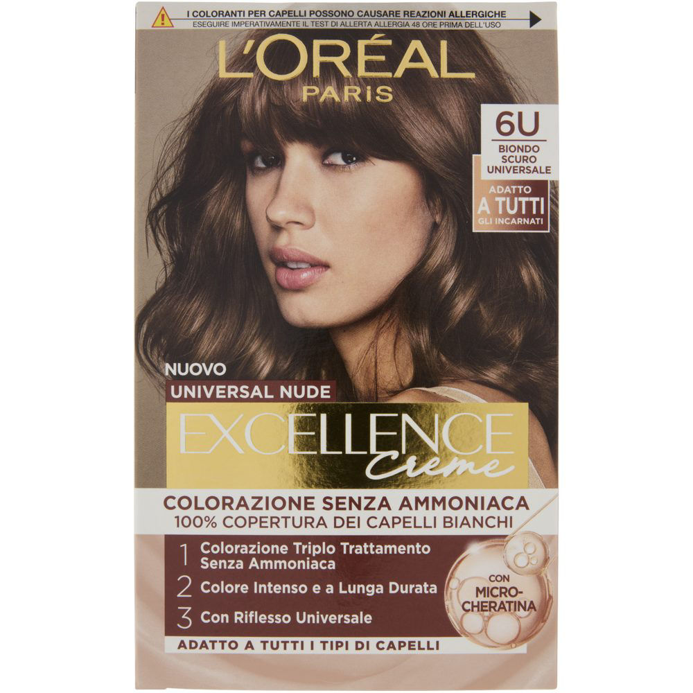 Colorazione per capelli Universal Nude 6 biondo scuro