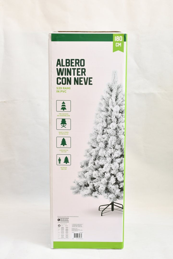 Albero di Natale Winterland h 180 cm - Immagine 21