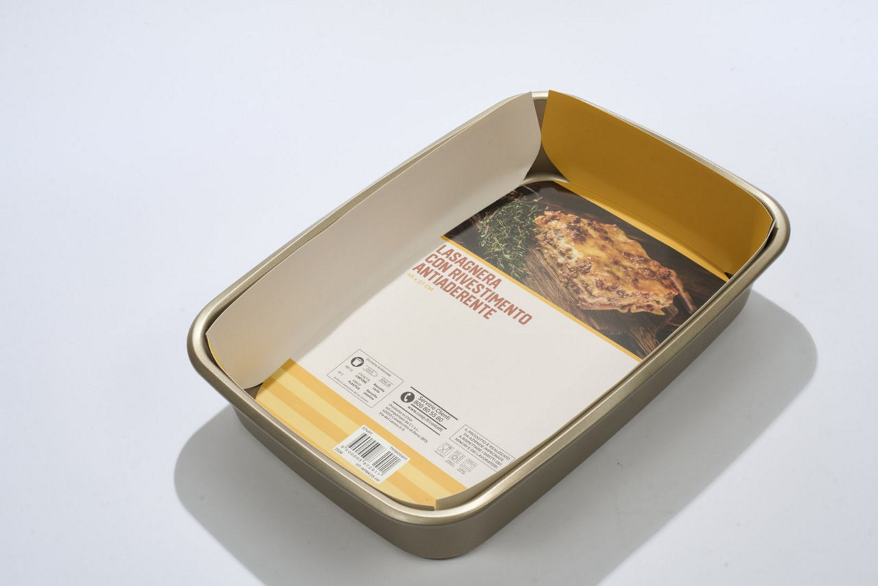 Lasagnera con rivestimento antiaderente 40 x 27 cm