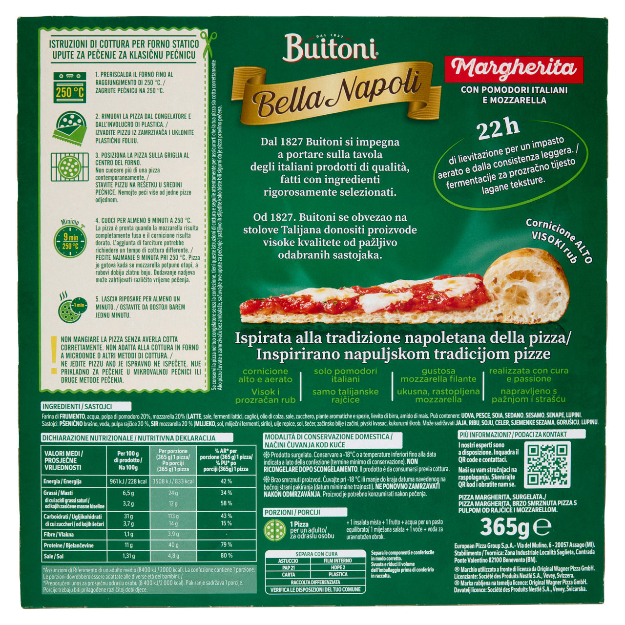 Pizza Margherita surgelata 365 gr - Immagine 31